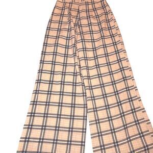 Nasty-gal Women's Tan and Cream Trousers